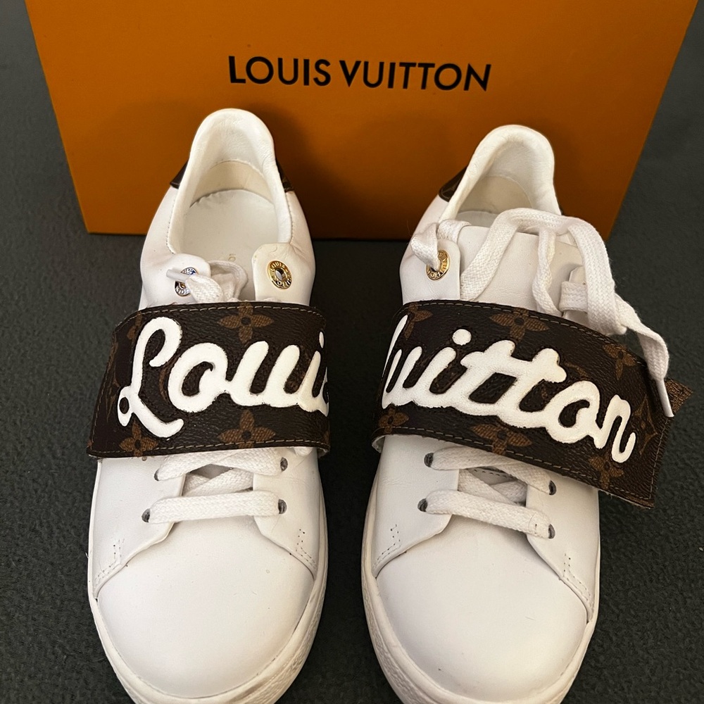 Louis Vuitton White Shoes barely used